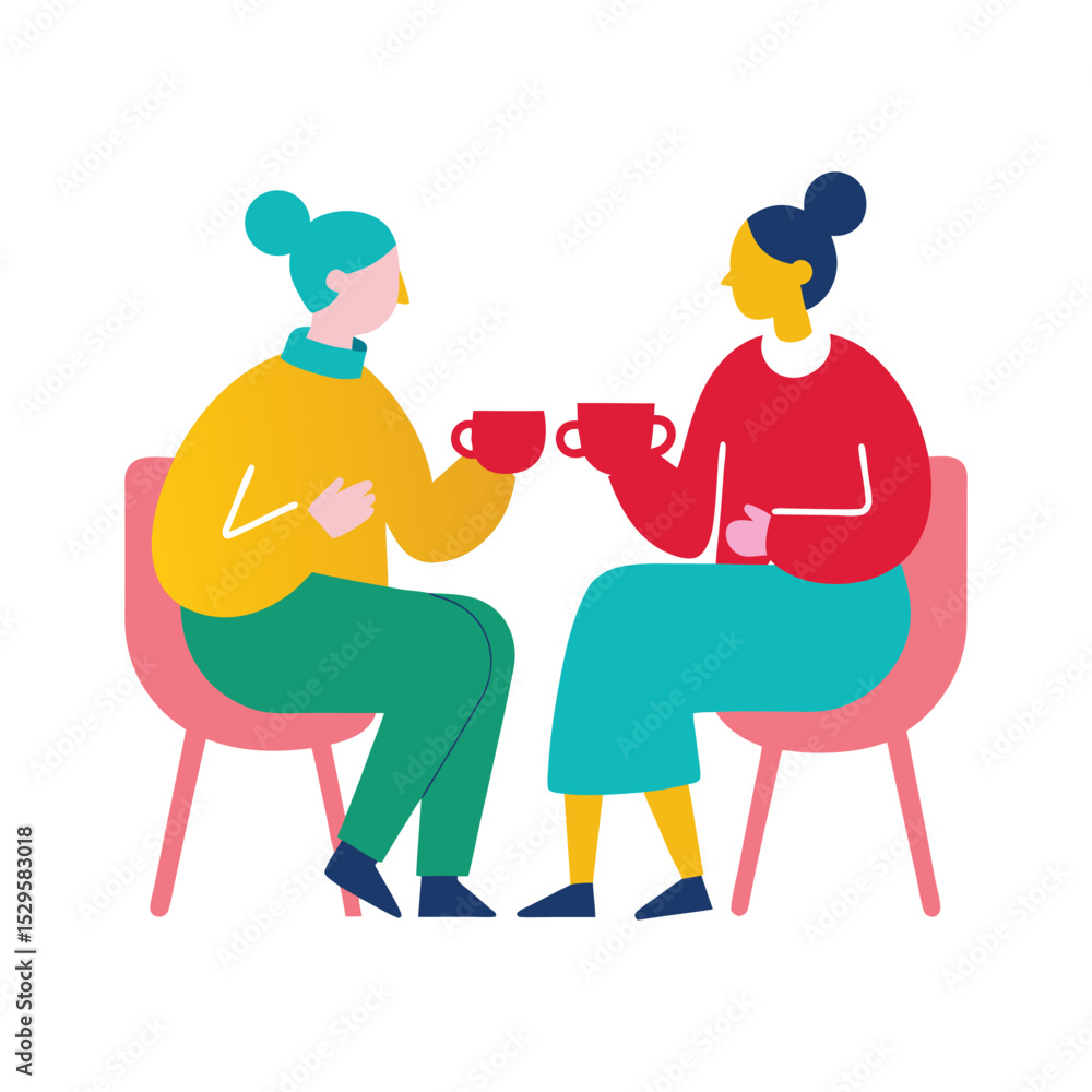 Fototapeta premium man and woman with heart