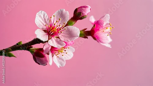 Close-Up Soft Focus Vibrant Pink Flowers