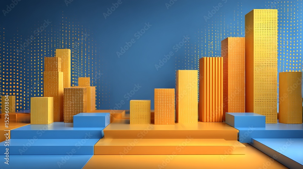 Abstract 3d business background Abstract 3d business background