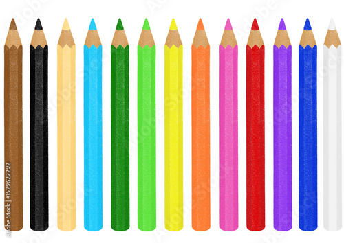 色鉛筆のイラスト
