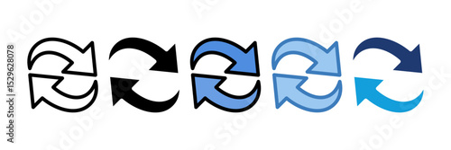 Refresh Icon Element For Design