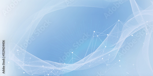 Global network connection banner design template. Header social network communication in the global business concept.vector eps10