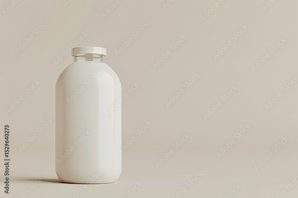 Sharp Picture of Milk 3D Icon White Image Isolated Object Sharp Picture of Milk 3D Icon White Image Isolated Object