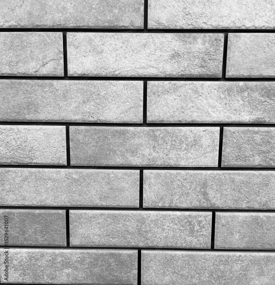 Naklejka premium white brick wall