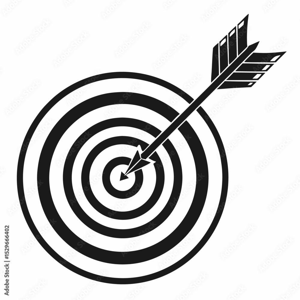 Achieve business success with pinpoint accuracy, hitting the bullseye on the dartboard Achieve business success with pinpoint accuracy, hitting the bullseye on the dartboard