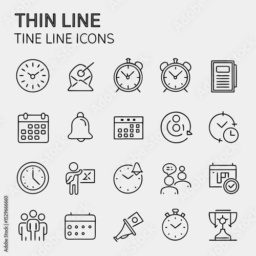 Social network and business icons: a versatile vector set of web, mail, and media symbols