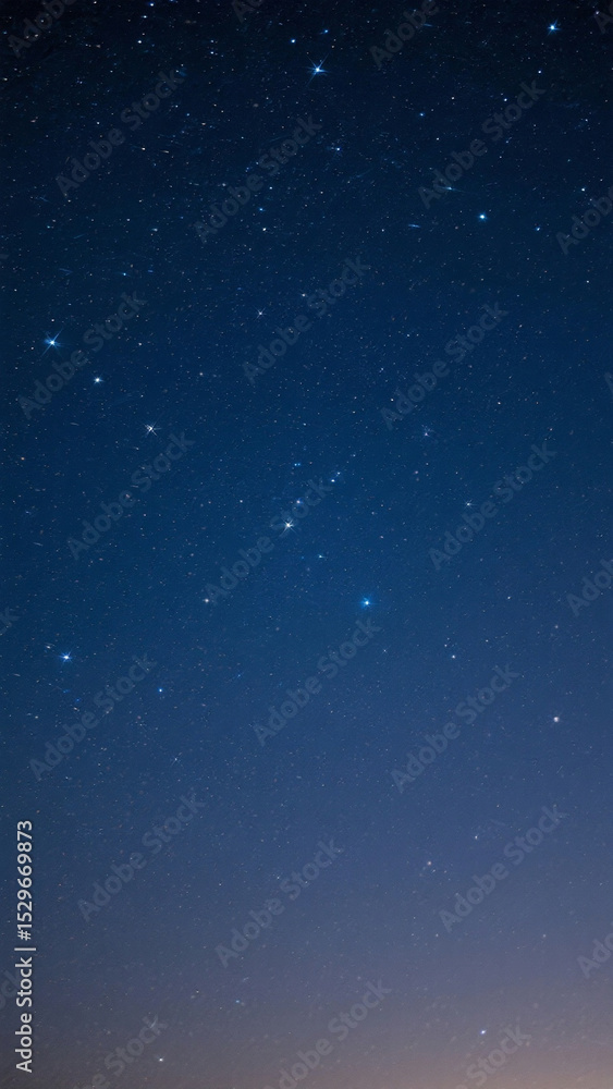 Naklejka premium starry night sky