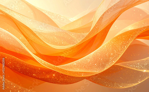 オレンジの綺麗な背景素材