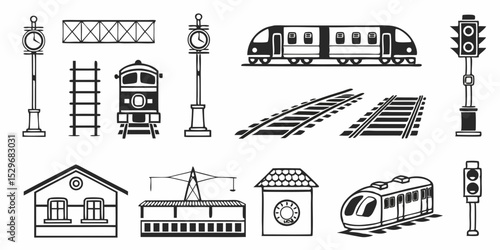set of london landmarks