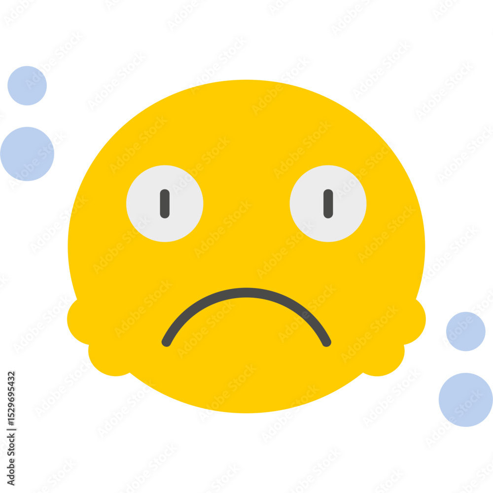 Fototapeta premium Sadness Icon