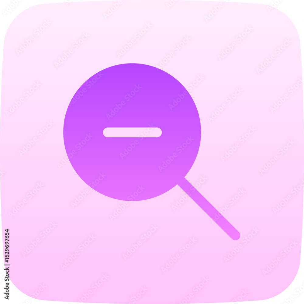 zoom out illustration on a white background zoom out illustration on a white background