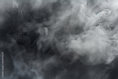 Grey background. Abstract grey smoke background