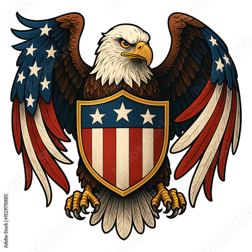 Wallpaper Mural 4th of July American Independence Day funny Patriotic, Eagle, Chicken, Gnome Trending Popular Retro Vintage Free Png Sublimation and Clipart Bundle. USA Flag T-shirt design PNG Commercial Use.  Torontodigital.ca