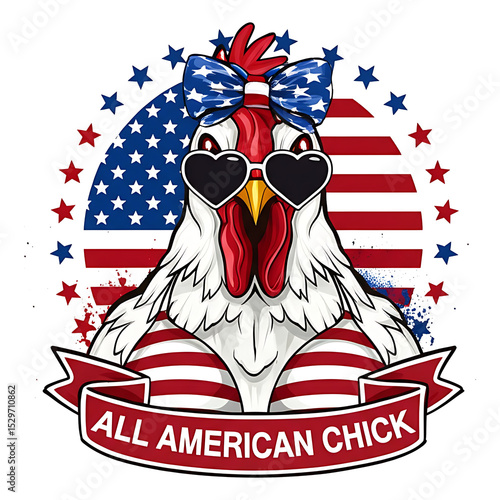 Wallpaper Mural 4th of July American Independence Day funny Patriotic, Eagle, Chicken, Gnome Trending Popular Retro Vintage Free Png Sublimation and Clipart Bundle. USA Flag T-shirt design PNG Commercial Use.  Torontodigital.ca