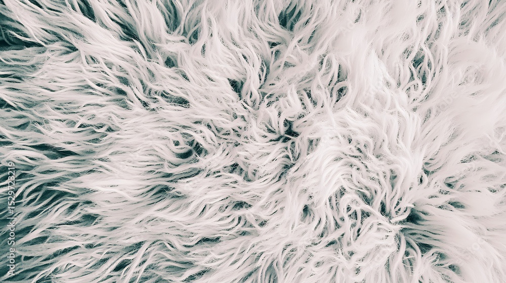 Obraz premium Delicate cloud of soft, textured fibers for ethereal background usage