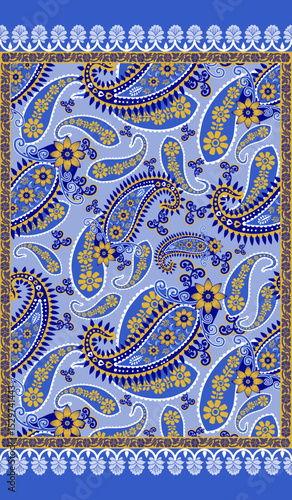elegant paisley pattern for wallpaper background and textile beautiful paisley originated in persia and paisley is popular in Iran india scotland this paisley design is good for dress shawl scarf rida