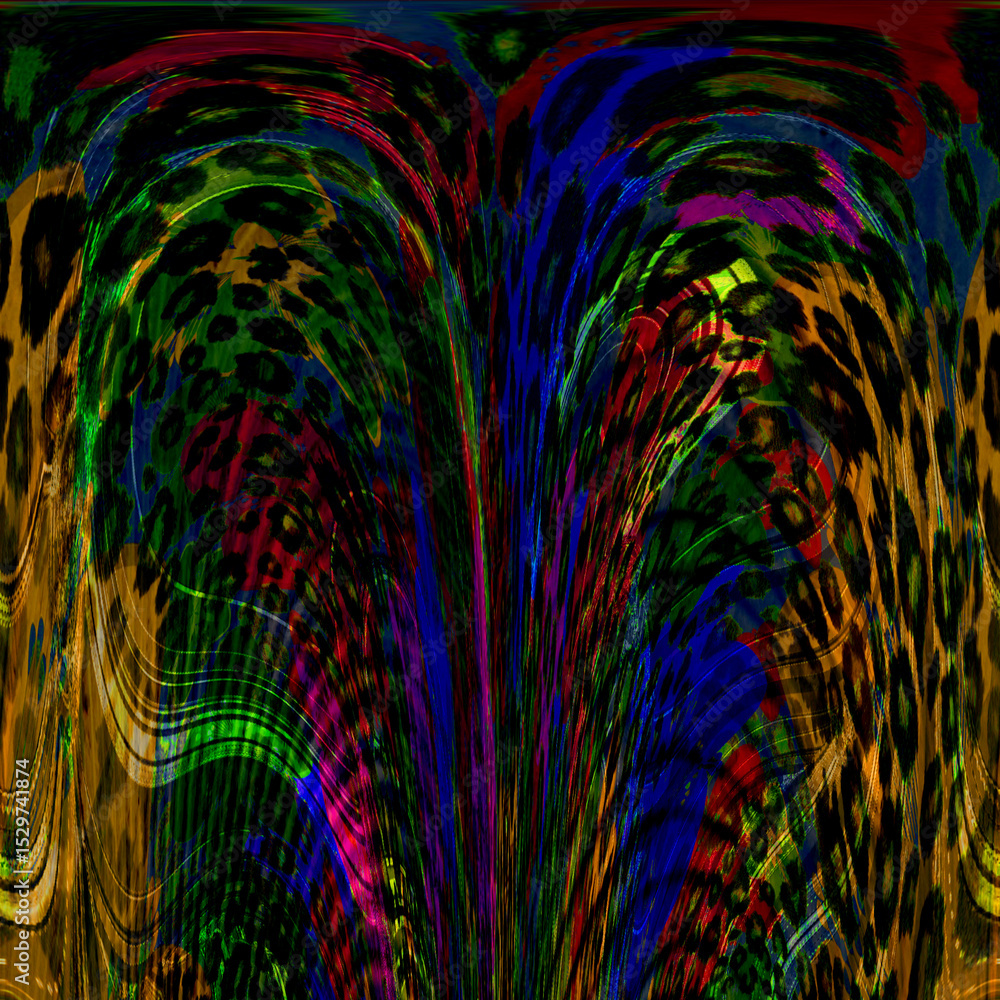 Obraz premium abstract fractal background