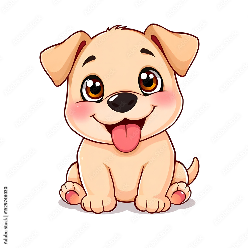 Fototapeta premium A Cute Small Pet Dog