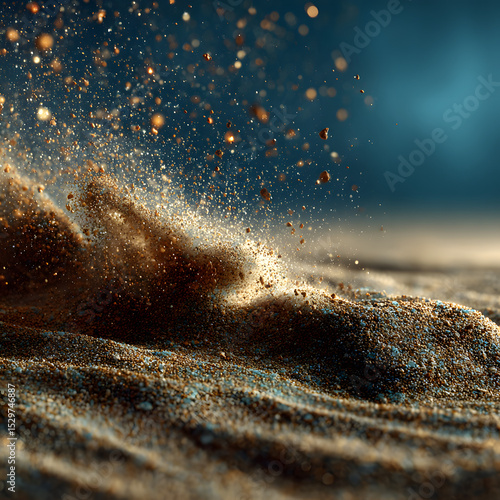 Sand scattering
