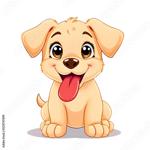 A Cute Playful Pet Dog