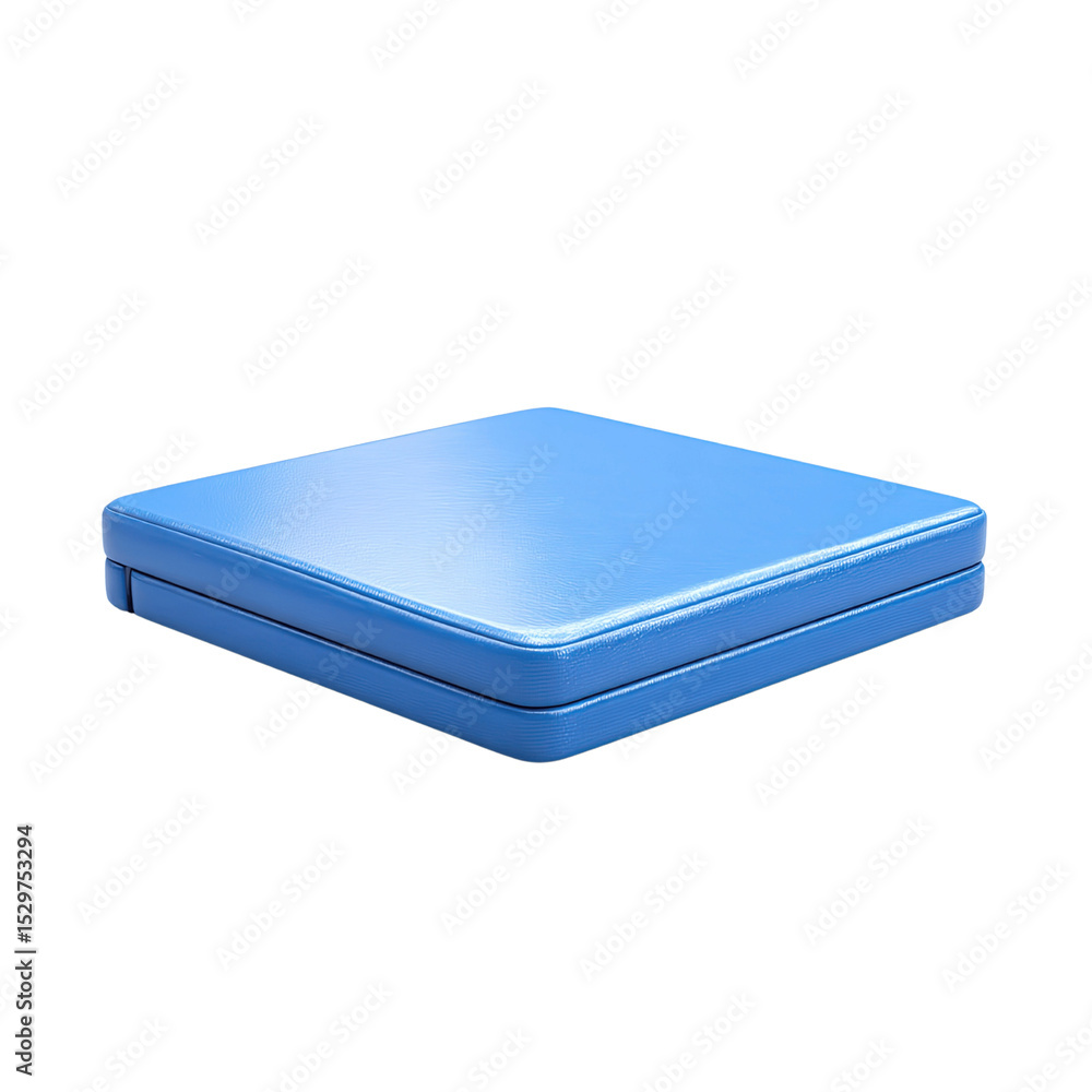 Blue Folding Gymnastics Mat, Soft Landing Pad for Blue Folding Gymnastics Mat, Soft Landing Pad for
