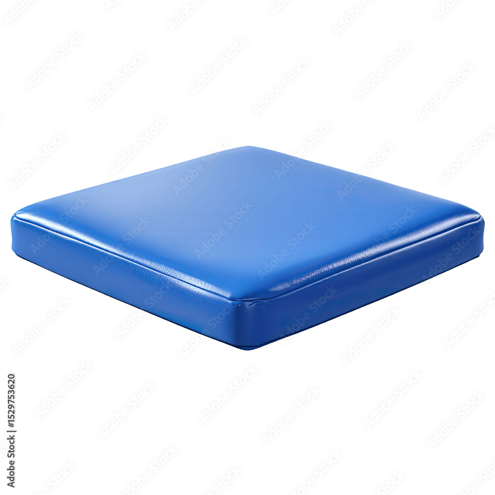 Blue Square Upholstered Seat Cushion Pad for Blue Square Upholstered Seat Cushion Pad for