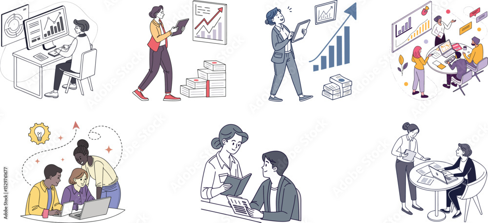 Obraz premium Boosting Business Growth Strategies for Success in Modern Workplace