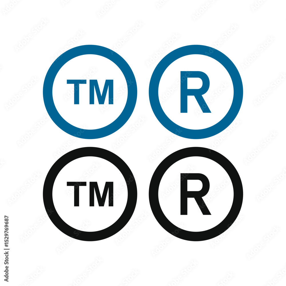 Trademark Register Sign Vector Trademark Register Sign Vector