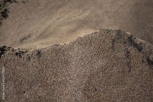 Sandy texture in San Francisco, California.