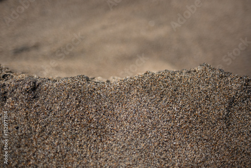 Sandy texture in San Francisco, California.
