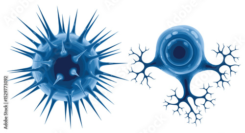 Exploring the Microscopic World Viral Infections and Neural Networks for Scientific Understanding Growth