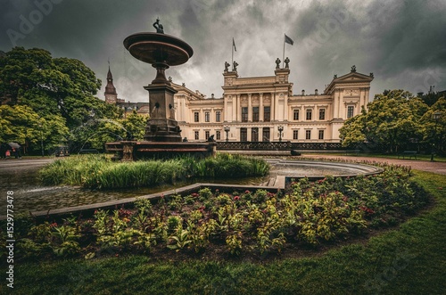 fountain in the park