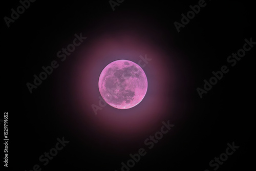 The rare strawberry moon of June 2025