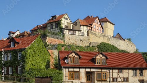 Quedlinburg - Münzenberg, Deutschland