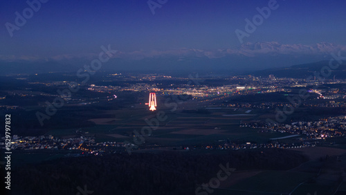 Landing Airport Runway