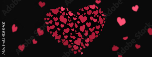 Romantic Valentine's Day Heart Design A Collection of Lovely Hearts