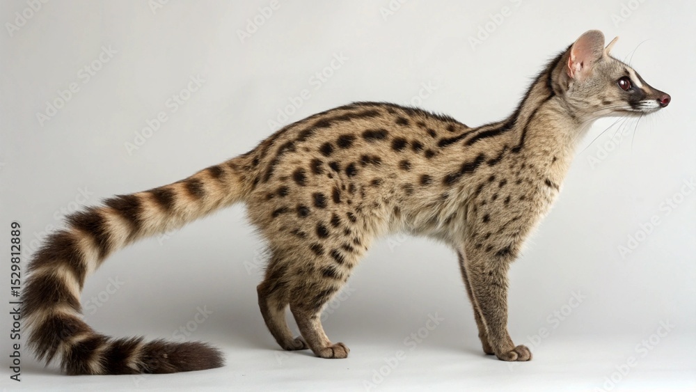 Obraz premium Genet on studio background