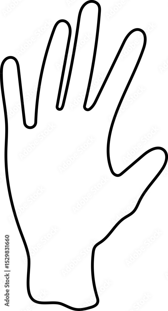 Hand signal for help illustration Hand signal for help illustration