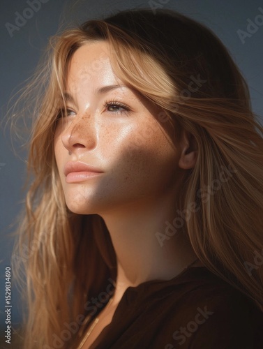 A candid, realistic portrai...