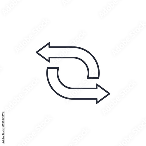 replace icon. projector Symbol sign for mobile concept and web design. Vector icon, Logo illustration, Vector graphics