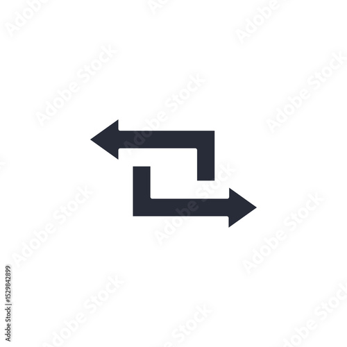 replace icon. projector Symbol sign for mobile concept and web design. Vector icon, Logo illustration, Vector graphics