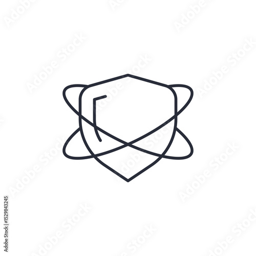 immune icon. projector Symbol sign for mobile concept and web design. Vector icon, Logo illustration, Vector graphics