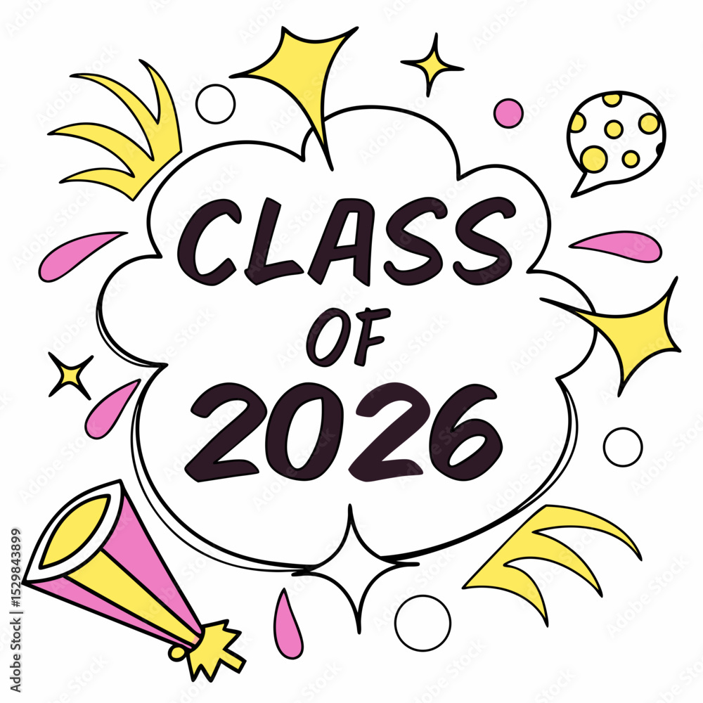 Class of 2026 graduation announcement design Class of 2026 graduation announcement design
