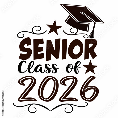 Senior class of 2026 graduation design