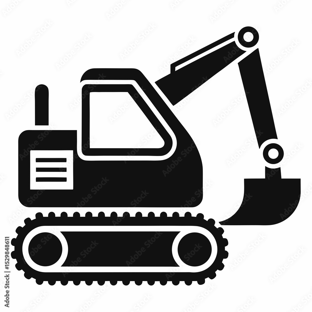 bulldozer vector illustration bulldozer vector illustration