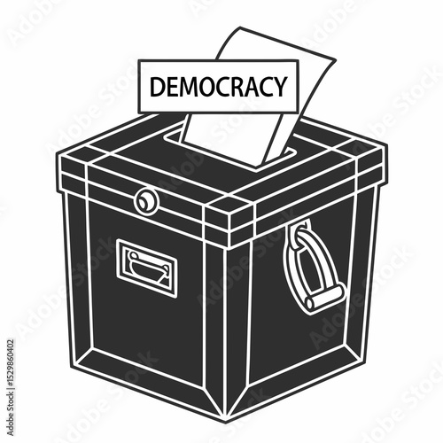 Ballot box democracy voting election politics