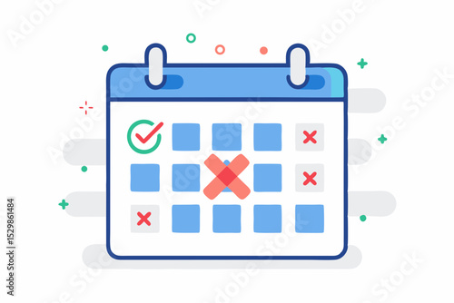 detox calendar icon no device check