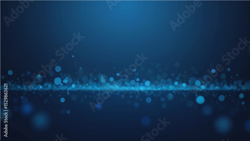 abstract soft dark nevi blue bokeh background with a smooth gradient effect and gentle line, resembling a defocused, warm.