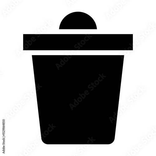 Crucible Vector Glyph Icon Design