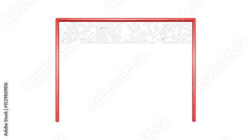 American Football Goal Post Vector Isolated Illustration